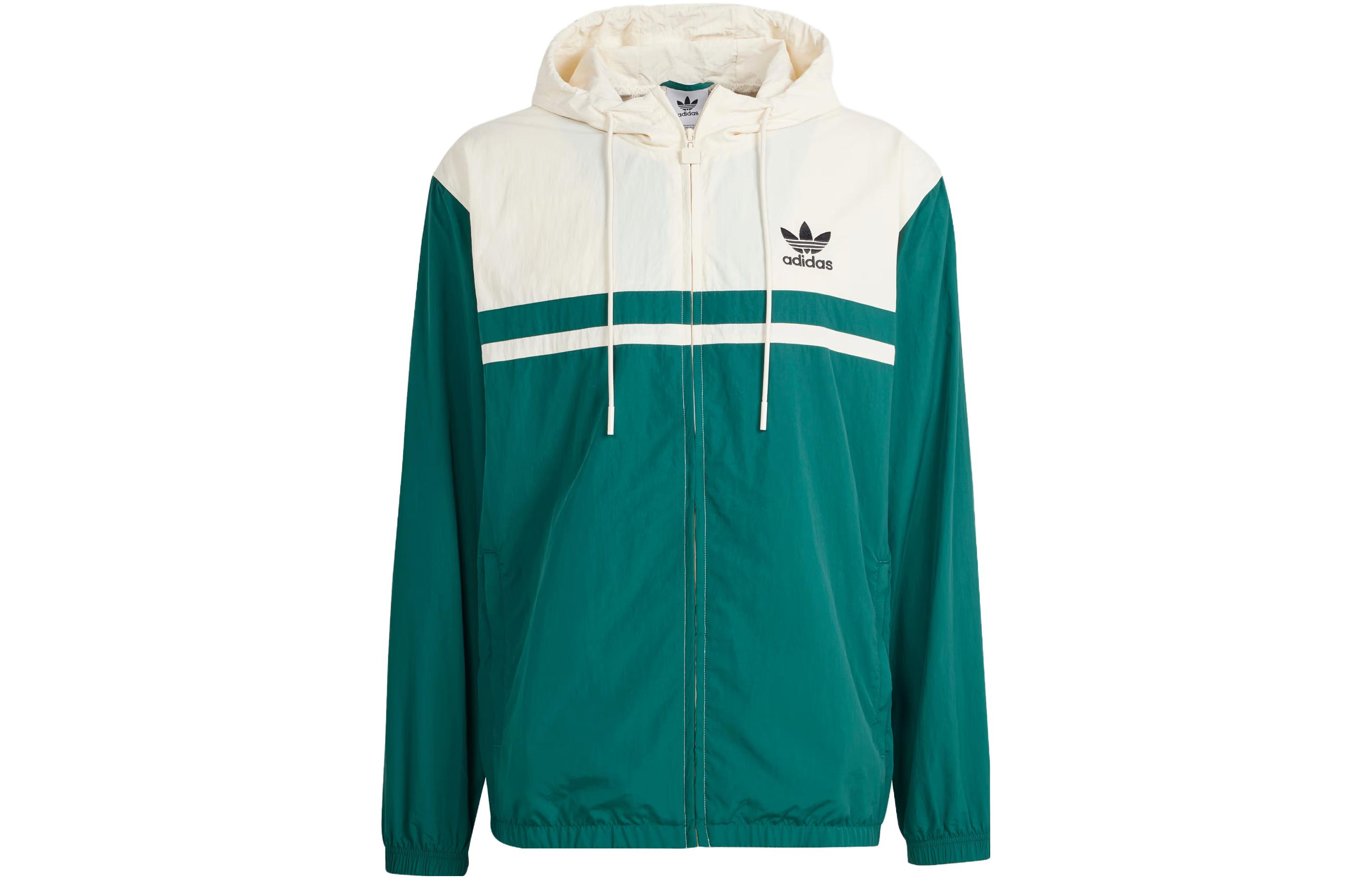 Мужская куртка adidas WINDBREAKER (зеленая)