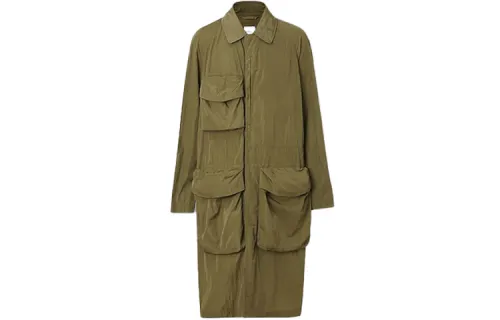 Burberry Trench Coat Men's Green