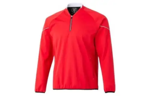 ASICS Jackets Unisex Red Moderate