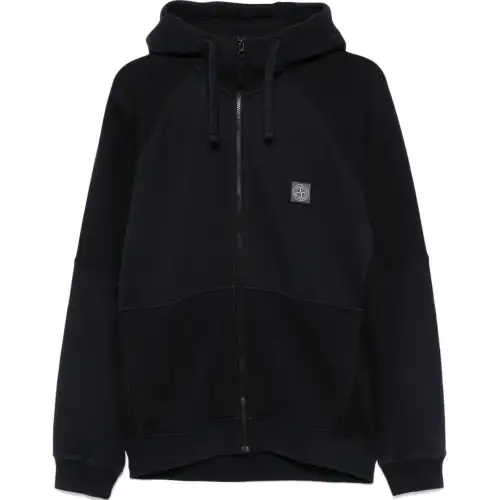 STONE ISLAND Logo-patch Hoodie