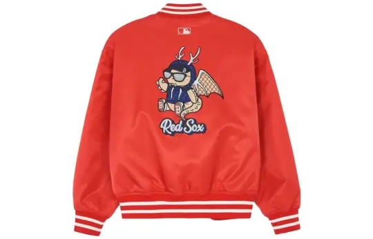 MLB SS24 Jackets & Coats Spring Fall Unisex Red