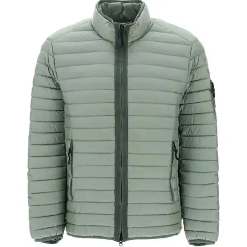 STONE ISLAND Down Jacket Unisex Green