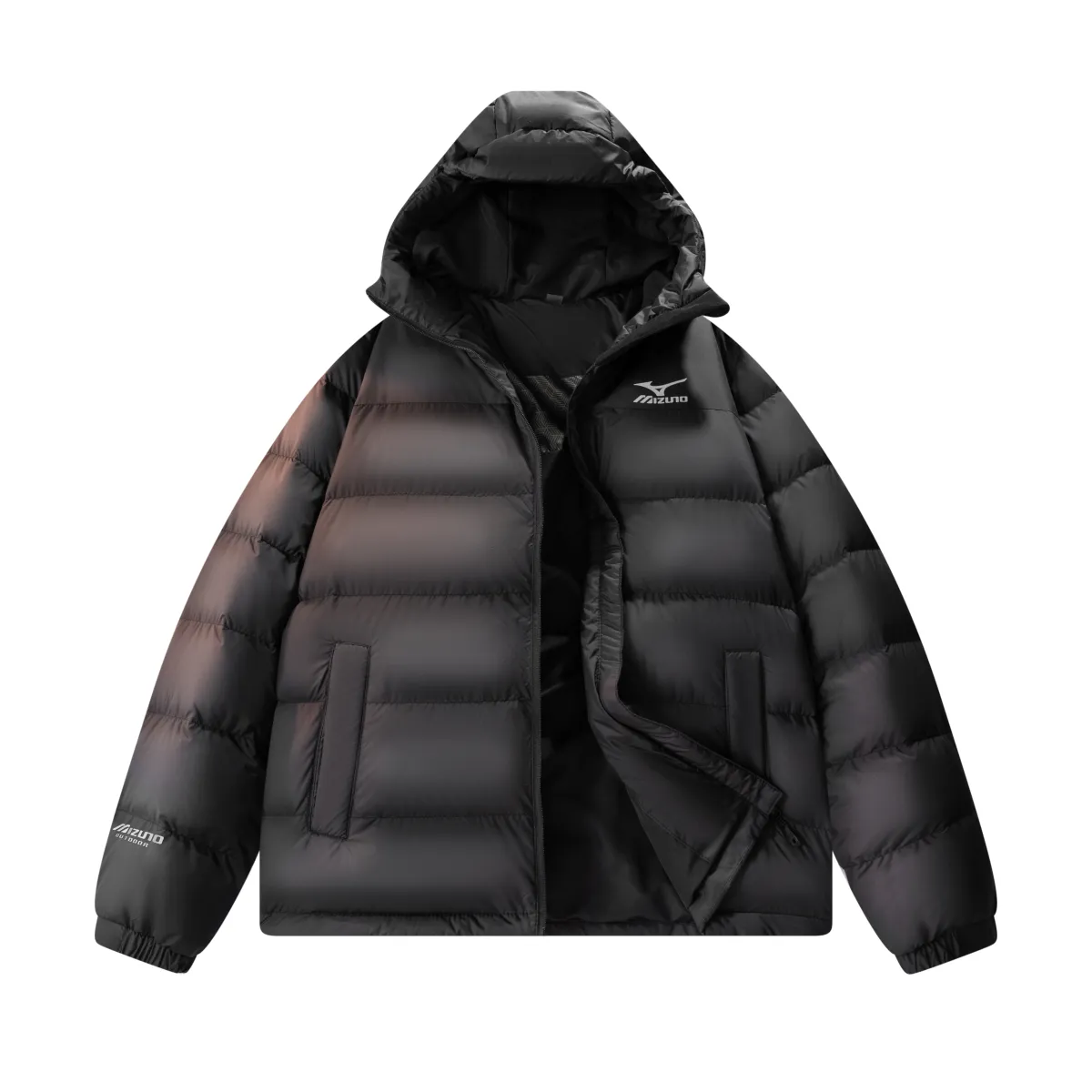 Mizuno Down Jackets Unisex Hooded Thickened Puffer Jacket
