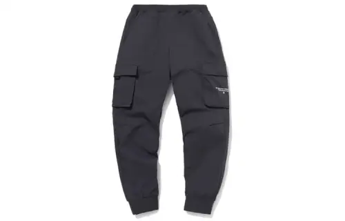 Li Ning Cargo Pants Men's Ebony Black Moderate