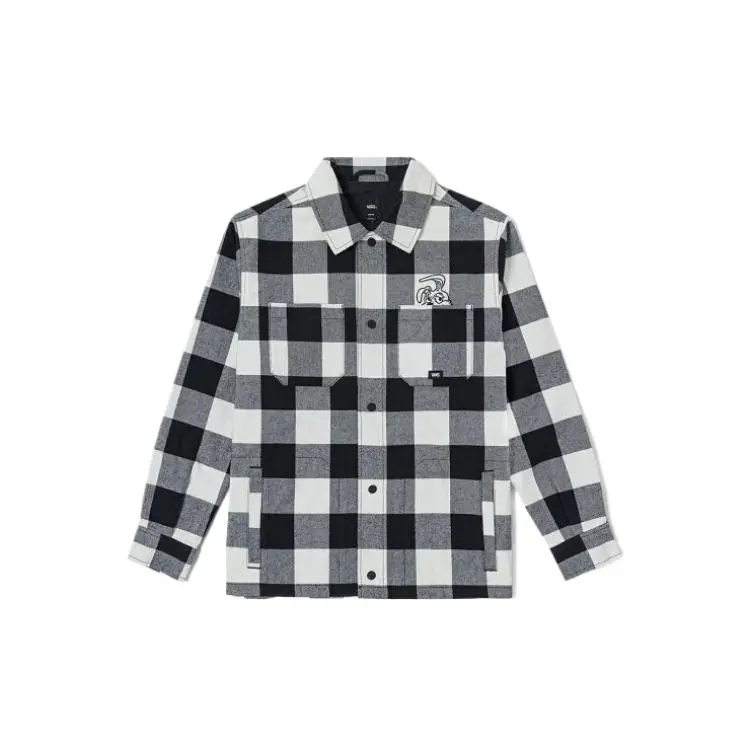 Vans Jackets Men's Black Lapel Moderate Other