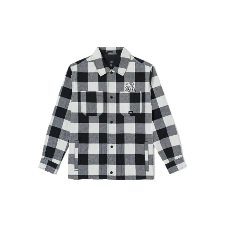 Vans Jackets Men's Black Lapel Moderate Other