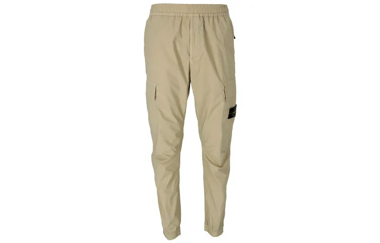 STONE ISLAND SS21 Cargo Pants Men's Khaki
