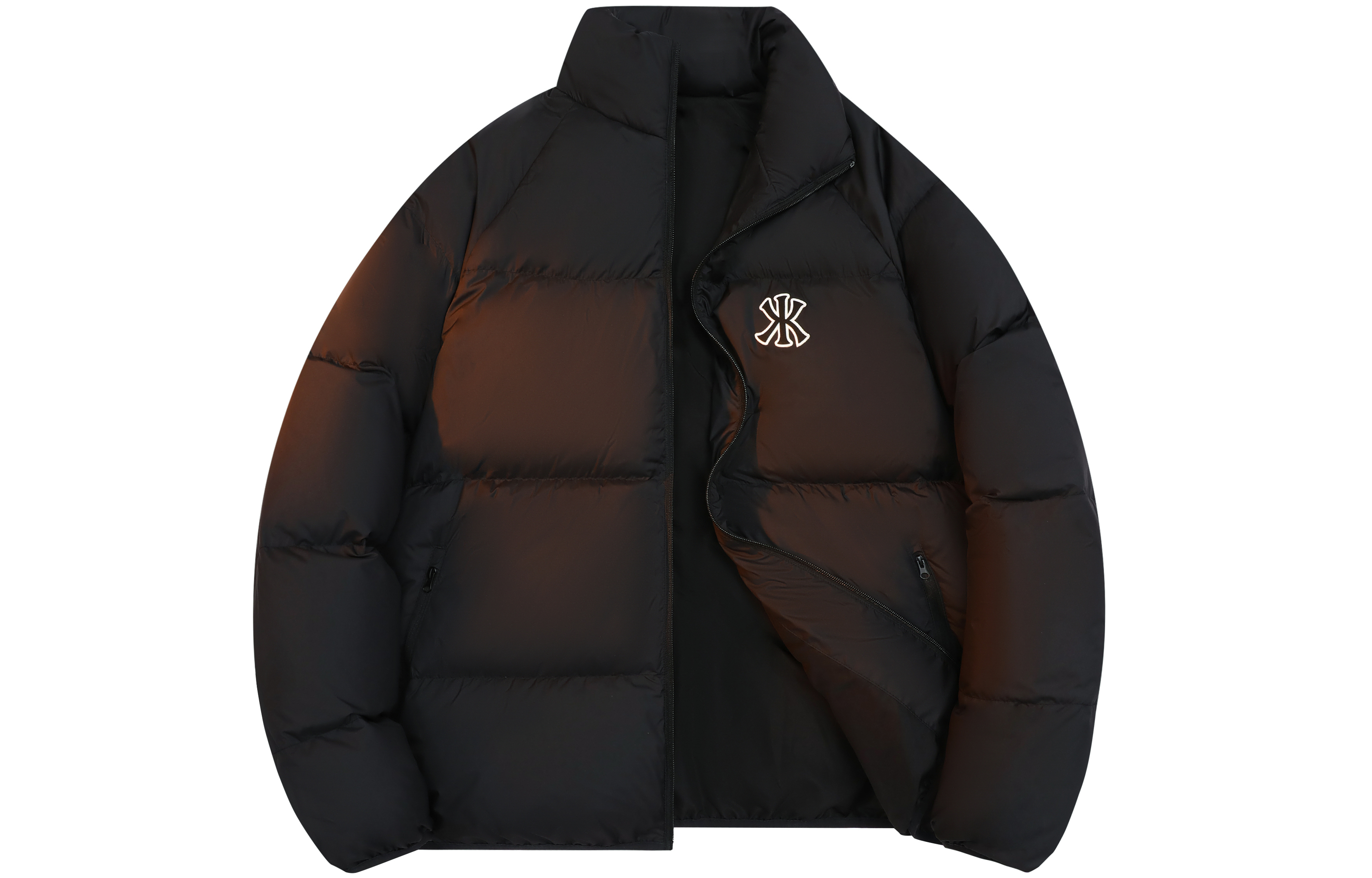 Kawasaki Down Jackets Unisex Stand Collar Thickened Mock Two Piece Down Jacket