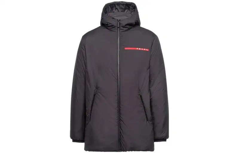 PRADA Jackets & Coats Men's Black