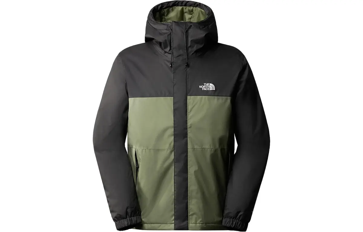 THE NORTH FACE INSULATED SHELL JACKET Men's Black/Green