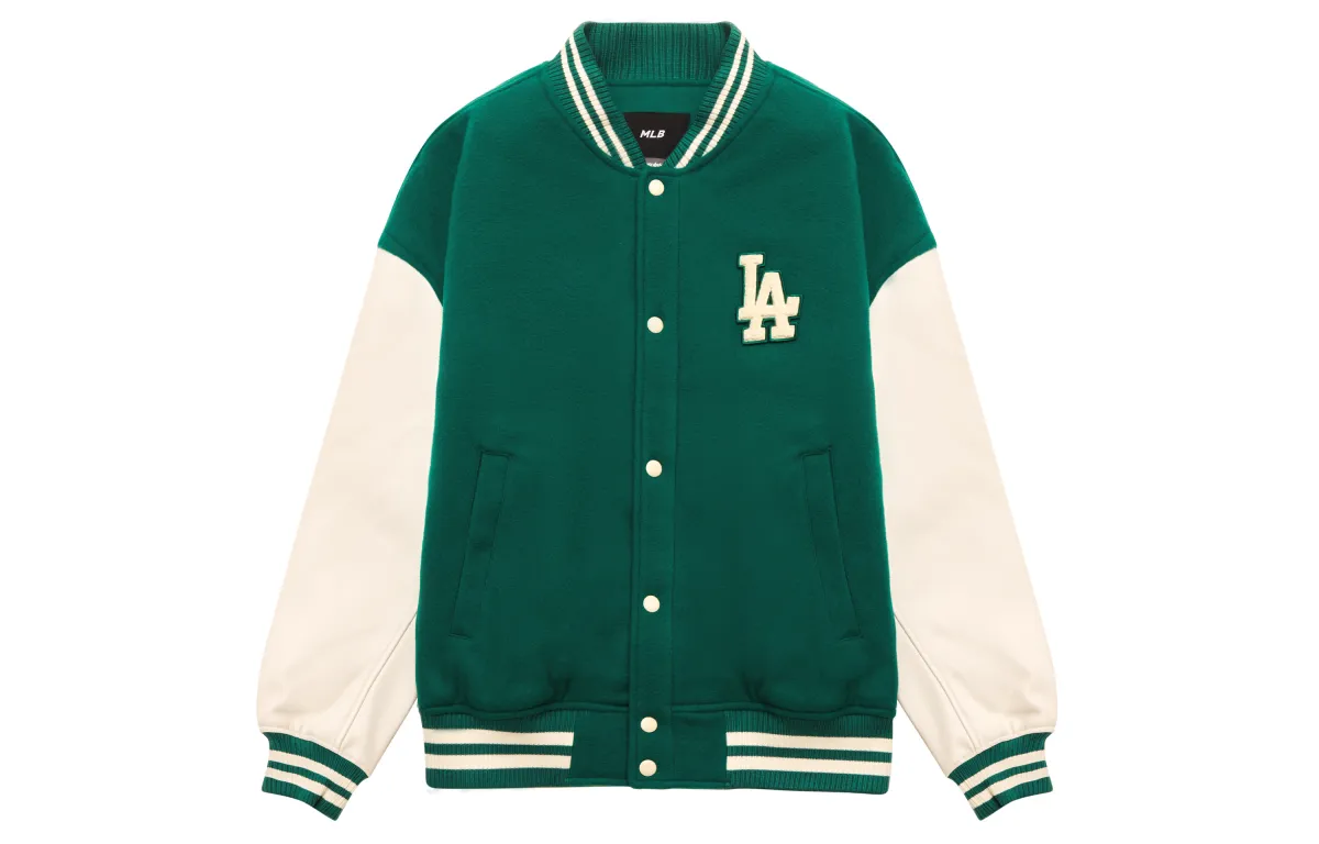 MLB Baseball Jacket Unisex Green
