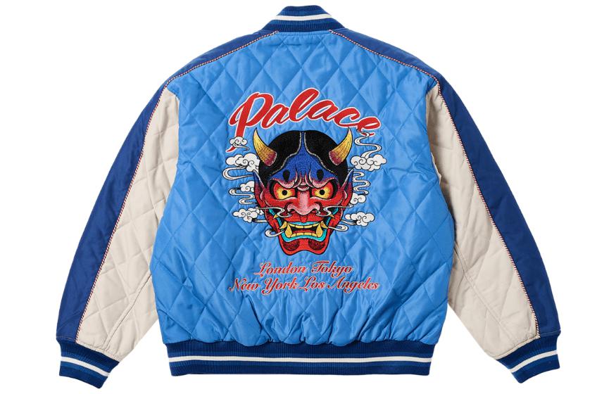 Куртка Palace Devil Bomber Jacket (синяя)