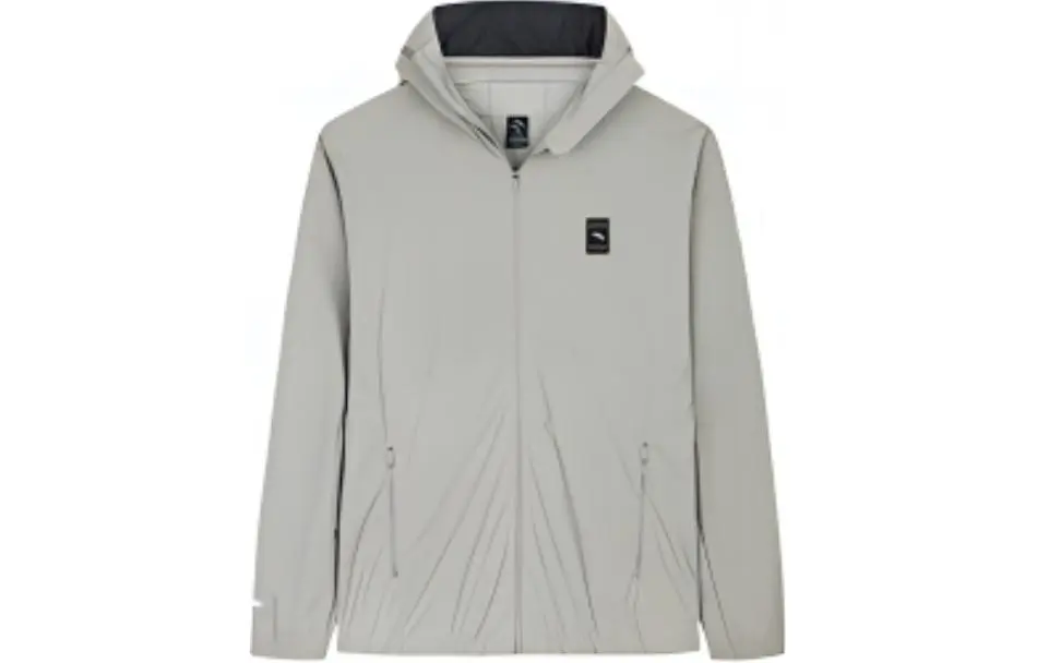 Anta Variety Training Collection Breathable UV Protection Sun Protection Clothing Men's Cool Gray Green
