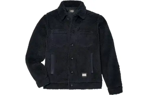 UGG Janson Uggfluff Trucker Jacket Jackets & Coats Men's Black