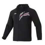 Li Ning Badminton Collection Jacket Unisex Black