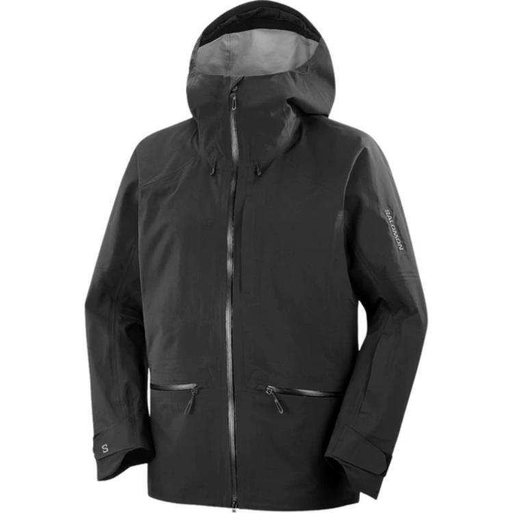 Мужская куртка Salomon Absolute 3L Jkt M (темно-черная)