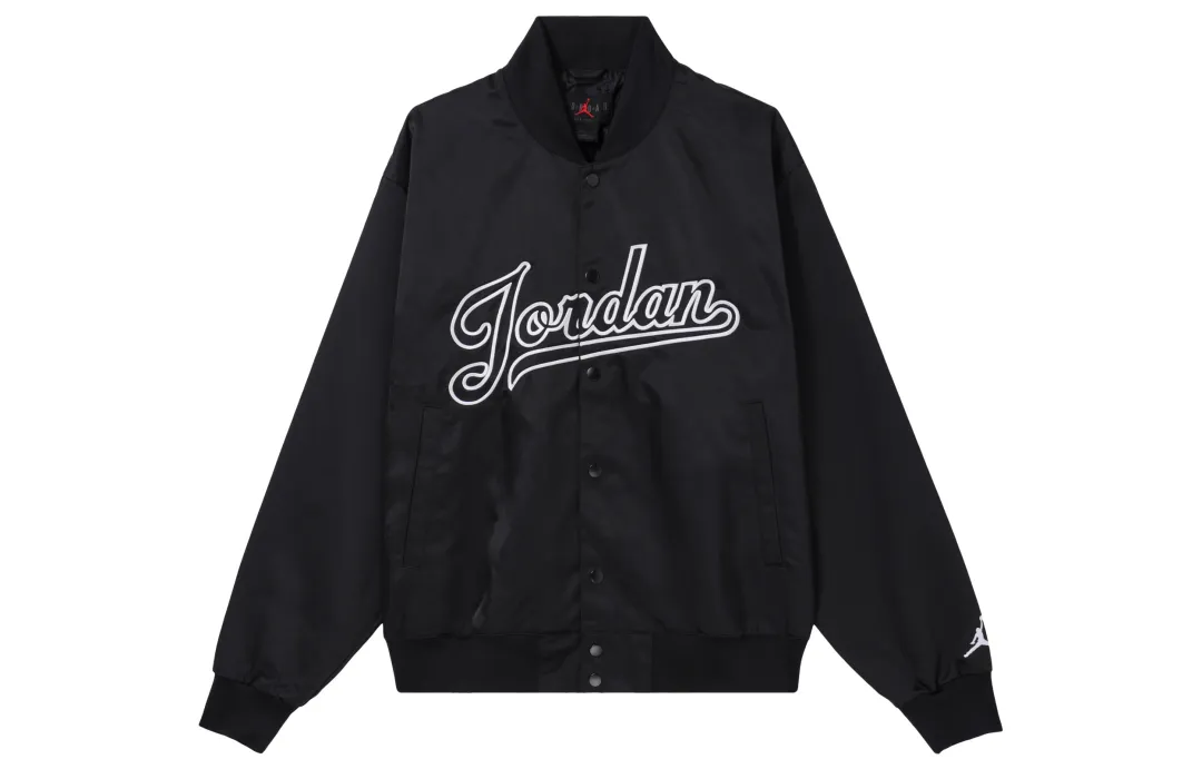 Jordan Flight MVP Baseball Jacket Men's Black