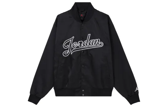 Jordan Flight MVP Baseball Jacket Men's Black