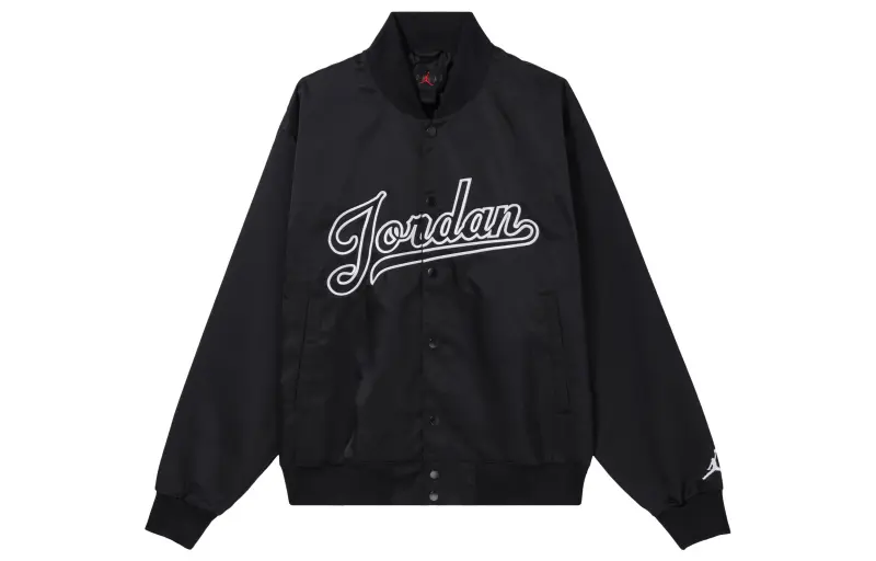 Jordan Flight MVP Baseball Jacket Men's Black