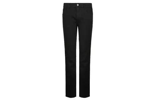 PRADA Jeans Men's Black Moderate Straight Fit Pants