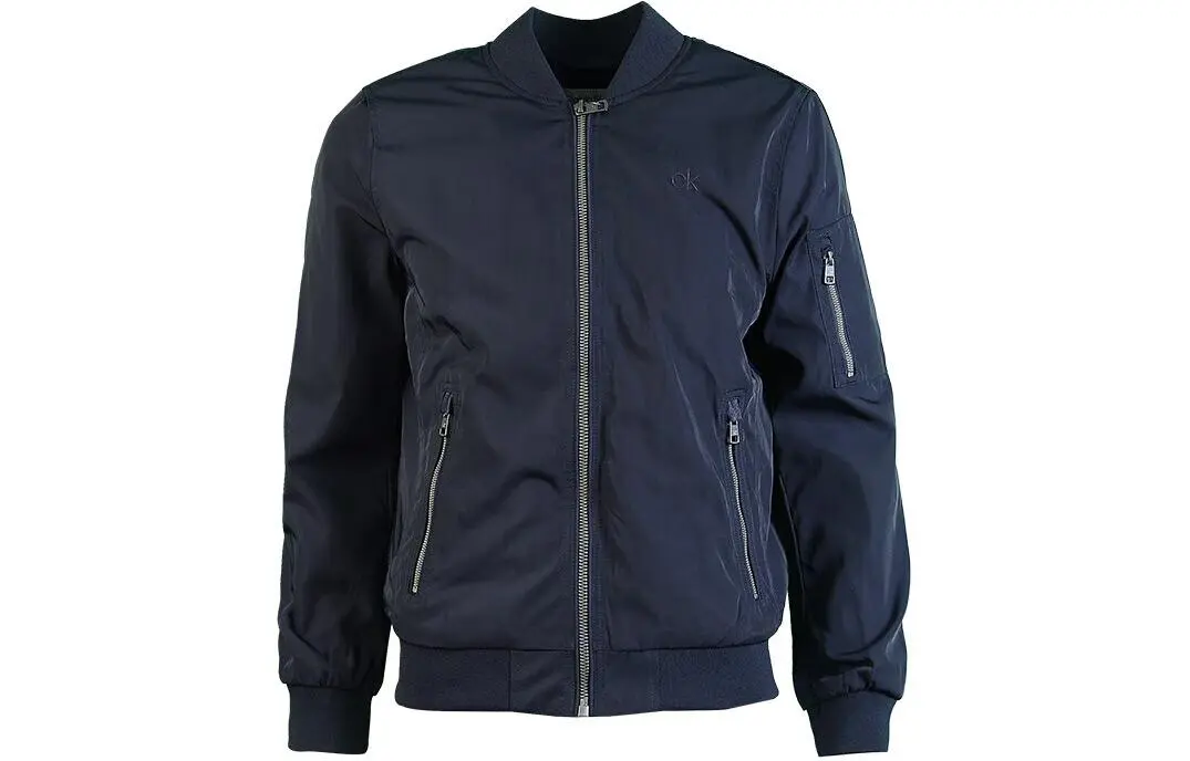 CALVIN KLEIN Jackets & Coats Men's Navy Blue