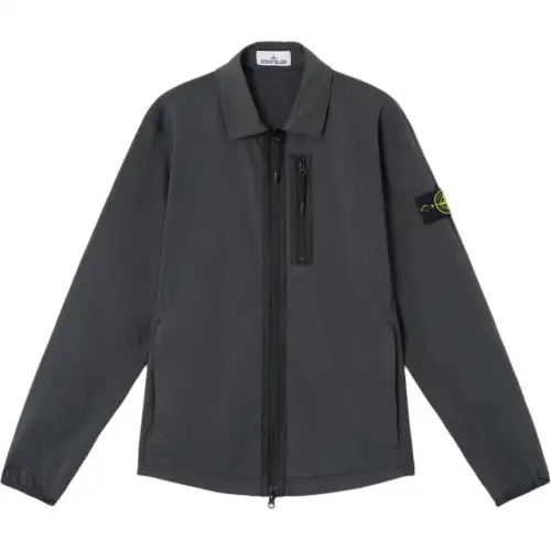 STONE ISLAND Jackets & Coats Men's Lead Gray