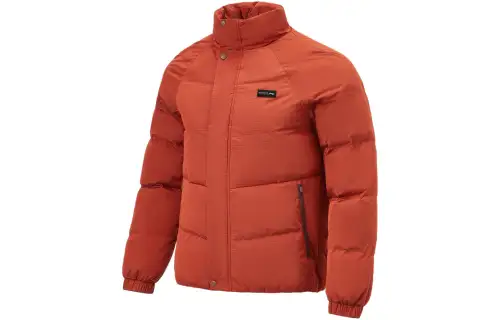 Li Ning Fitness Series Down Jacket Men's Tea Red