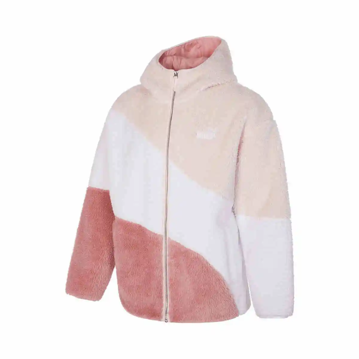 PUMA Velvet feel Coat Unisex White Pink