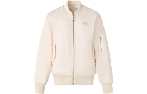 Adidas Originals BOMBER Reversible Fur Bomber Jacket Men's Wonder White