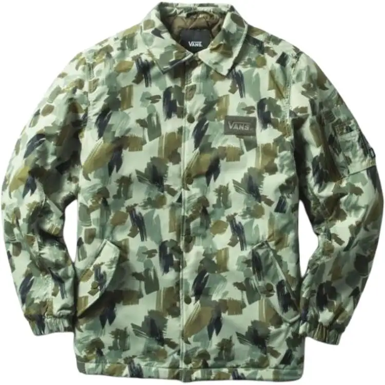 Vans BRUSHES COACHES JKT Jackets & Coats Men's Green