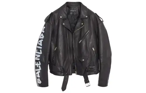 Balenciaga Jackets & Coats Men's Black