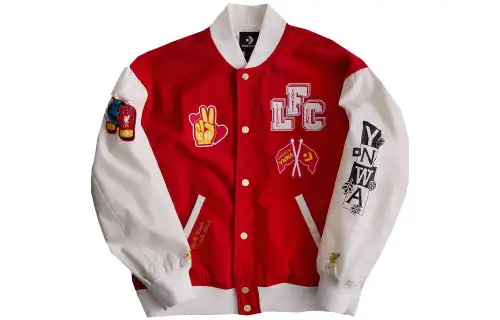 Converse X Lfc Woven Varsity Jacket
