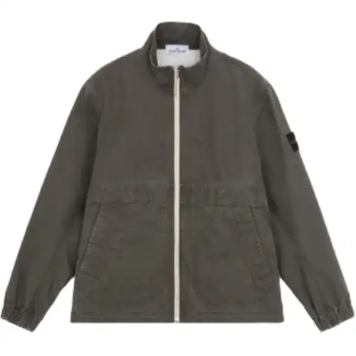 STONE ISLAND Compass-badge Denim Jacket