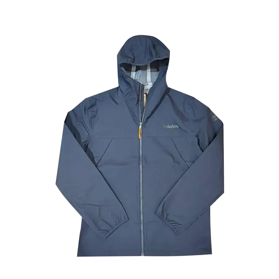 Timberland Jackets Men's Blue Hooded (Non-detachable) Moderate Straight Fit