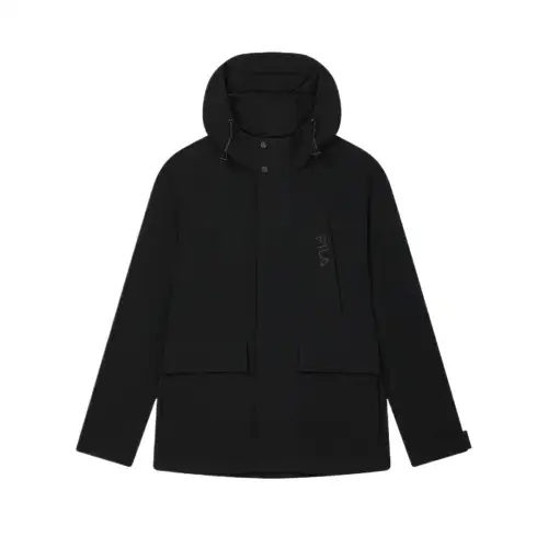 FILA Jackets & Coats Men's Jet Black