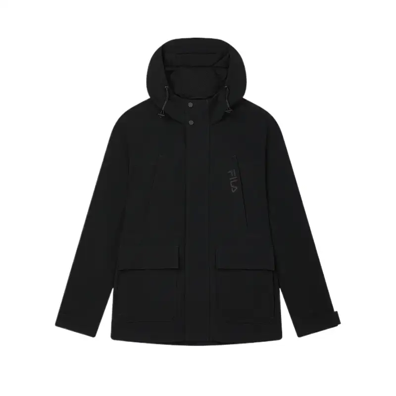 FILA Jackets & Coats Men's Jet Black