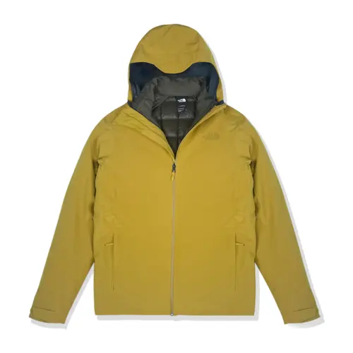 THE NORTH FACE Urban Exploration Waterproof, Windproof, Breathable, And Thermal Windbreaker Jacket Unisex Ginger Yellow