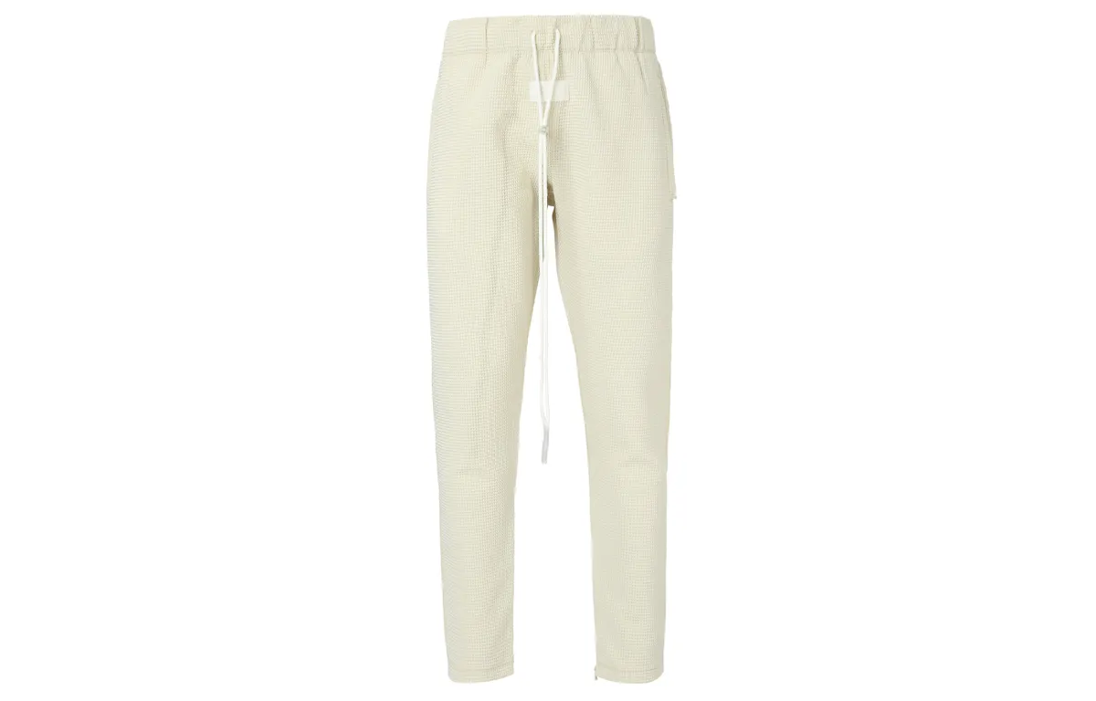 Nike X Fear Of God Casual Pants Men's Moderate Straight Fit Pants