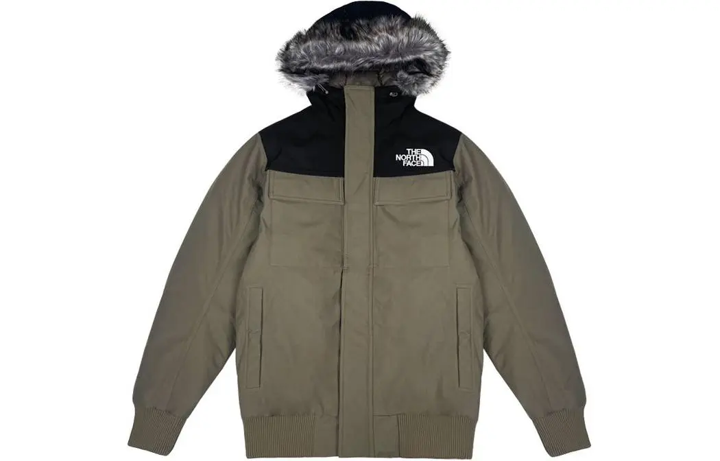 THE NORTH FACE Down Jacket Men's Khaki & Black