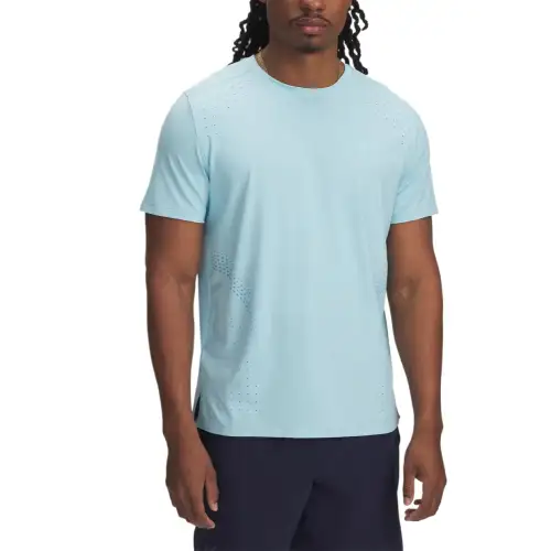 Under Armour Launch EliteIso Chill T Shirt Men's Blue