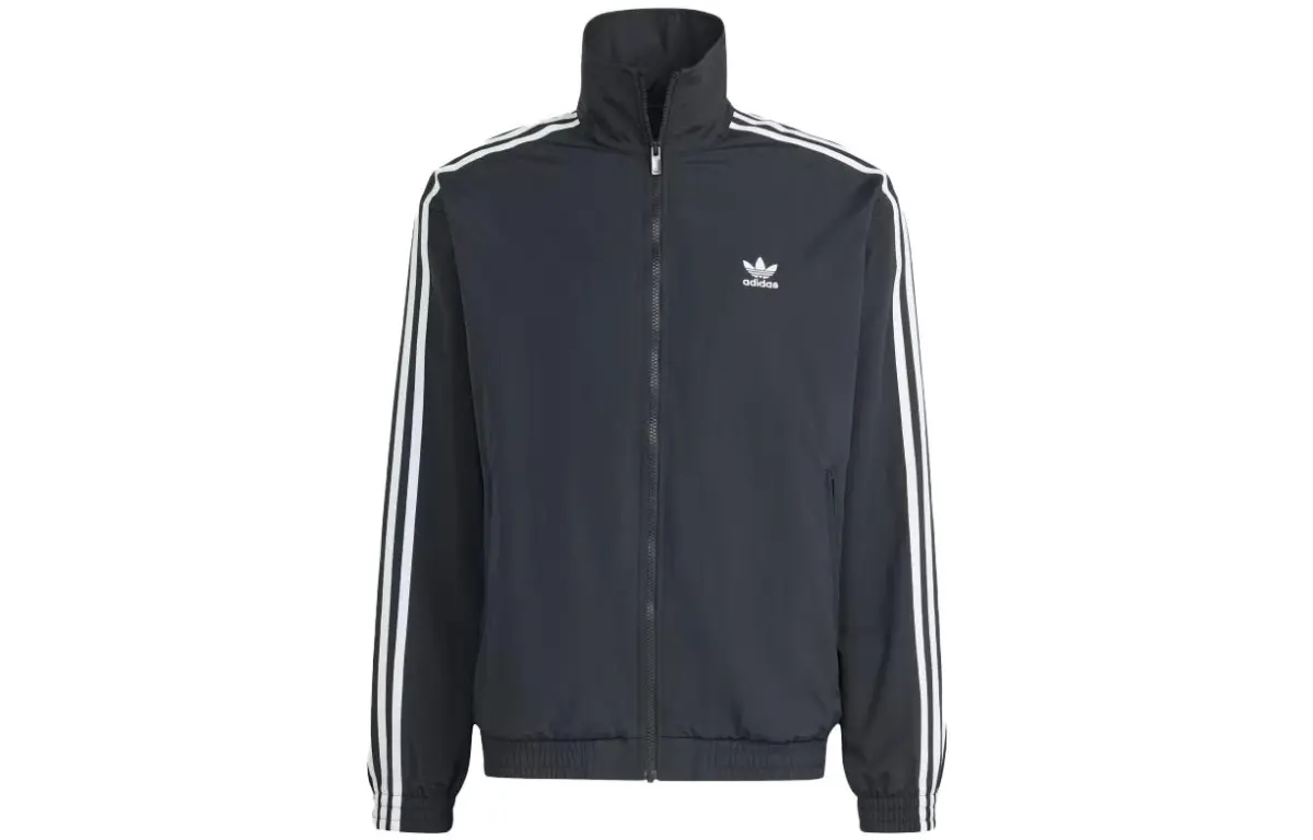 Adidas Originals Woven Firebird Adicolor Woven Firebird Track Top Jackets & Coats Men's Black