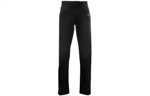 OFF WHITE FW20 Jeans Men's Black Moderate Slim Fit Pants