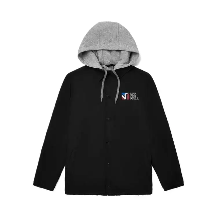 Vans Jackets Men's Black Hooded Moderate Other