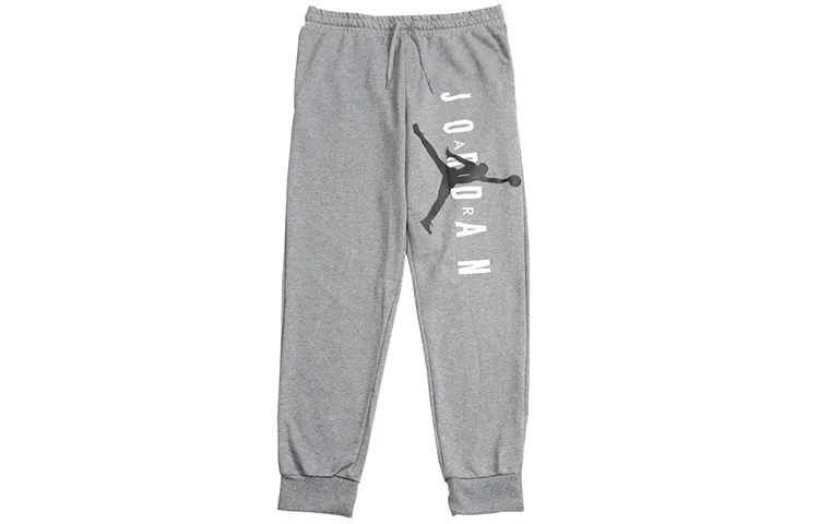 Jordan Knitted Sweatpants Men's Moderate Cuffed Pants