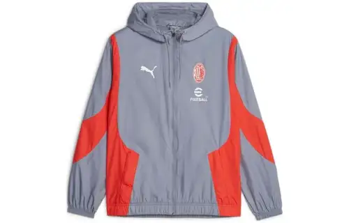 PUMA Jackets & Coats Men's Gray