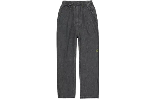Drew house Smiley Collection Jeans Unisex Black Moderate Straight Fit Pants