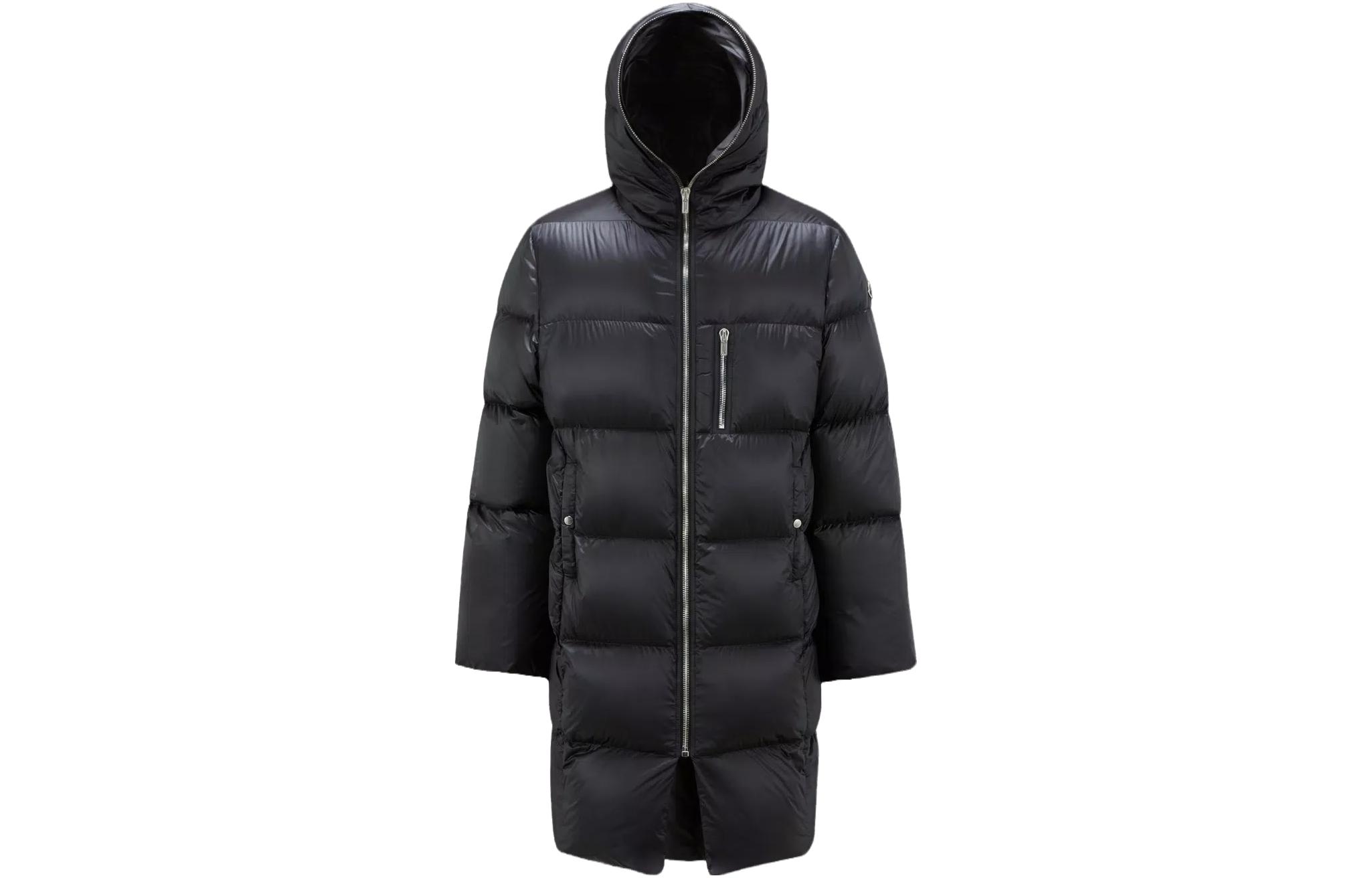 Пуховик MONCLER MONCLER GENIUS × RICK OWENS FW23 GIMP (черный)