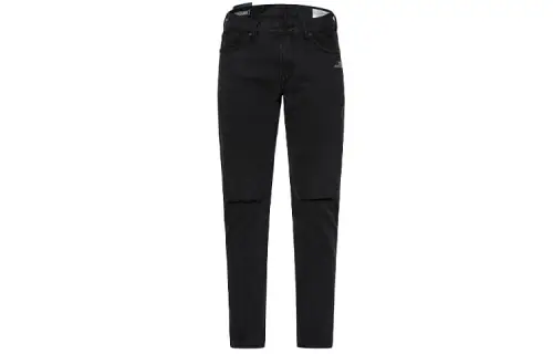 EVISU SS21 Slim Fit Pants Jeans Men's Black
