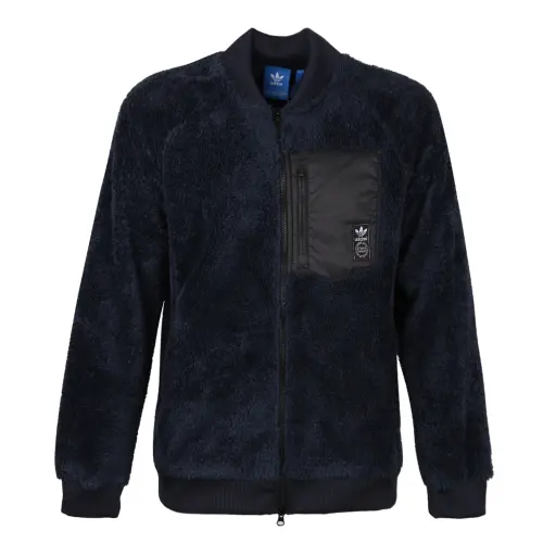 Adidas Originals Velvet feel Coat Men's Blue