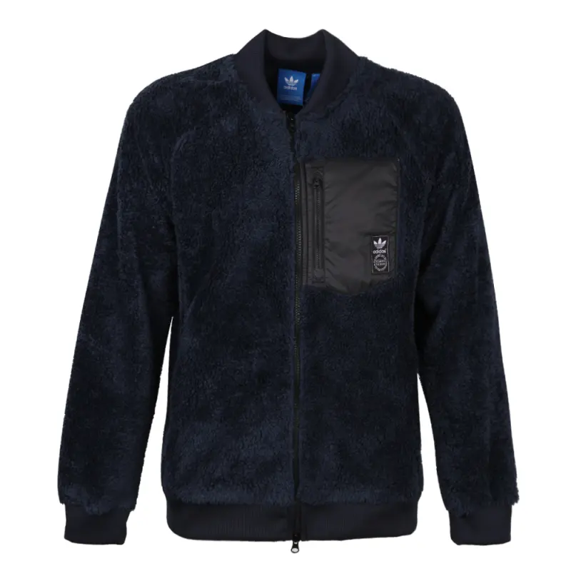 Adidas Originals Velvet feel Coat Men's Blue